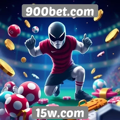 Variedade de jogos disponíveis em 900bet